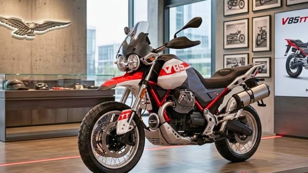 Moto Guzzi V85TT 2026 Icono adventure que vuelve renovado